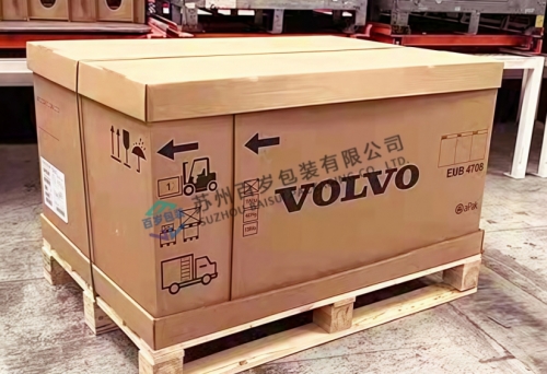 汽車零配件周轉重型紙箱